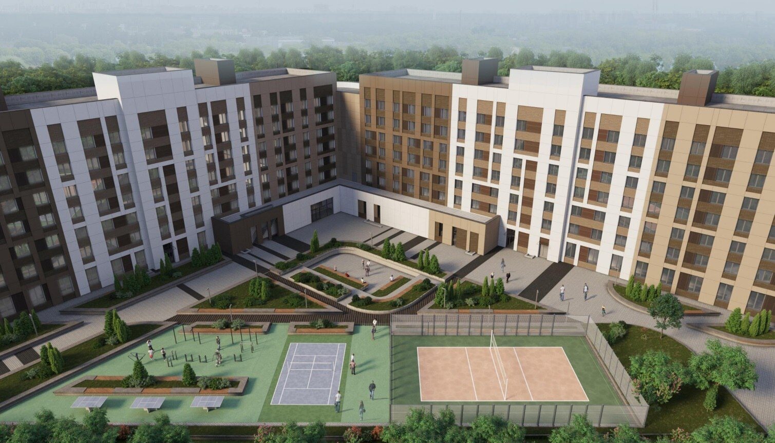 Проект нового общежития университета "Дубна"